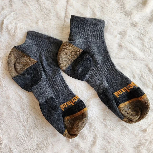 Six Pair of Men's Crew Short Socks Size 9-12 Columbia Timberland Field & Stream - Picture 2 of 7